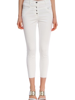 Белые джинсы MARELLA: фото 5 - Invogue